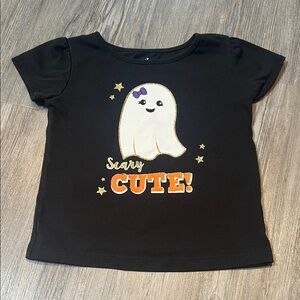 Black 'Scary Cute' Kids T-Shirt-Size 2T